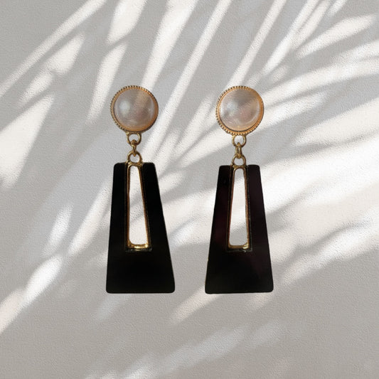 Boucles d’oreilles black