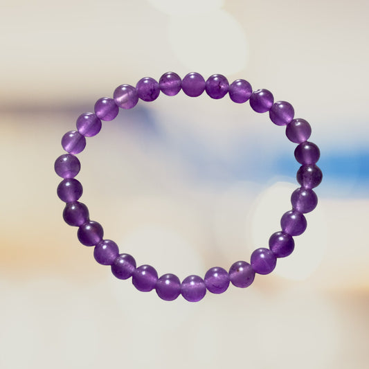 Bracelet améthyste, 3mm